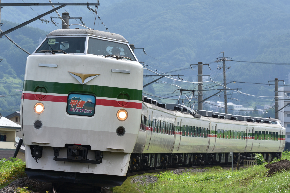 方向幕 赤い電車 JR東日本189系M52編成ver.2 - メルカリ