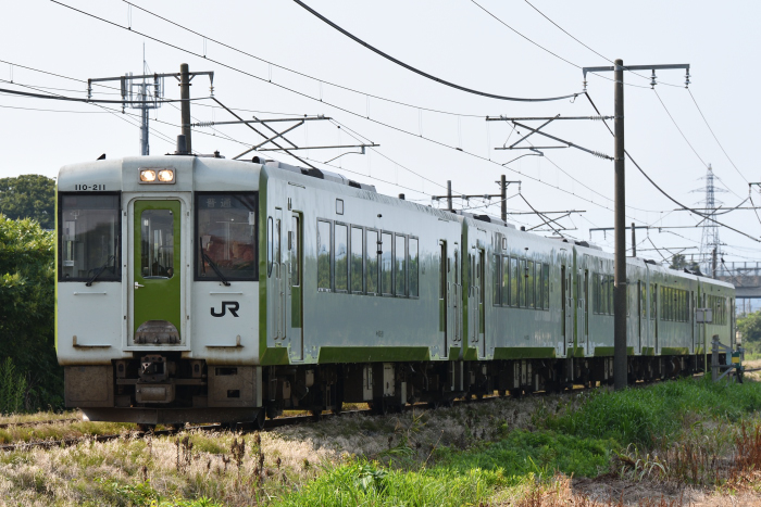 キハ40系新津車撮影 信越本線 荻川 さつき野 2019年08月02日 金 Tamatetsuのblog