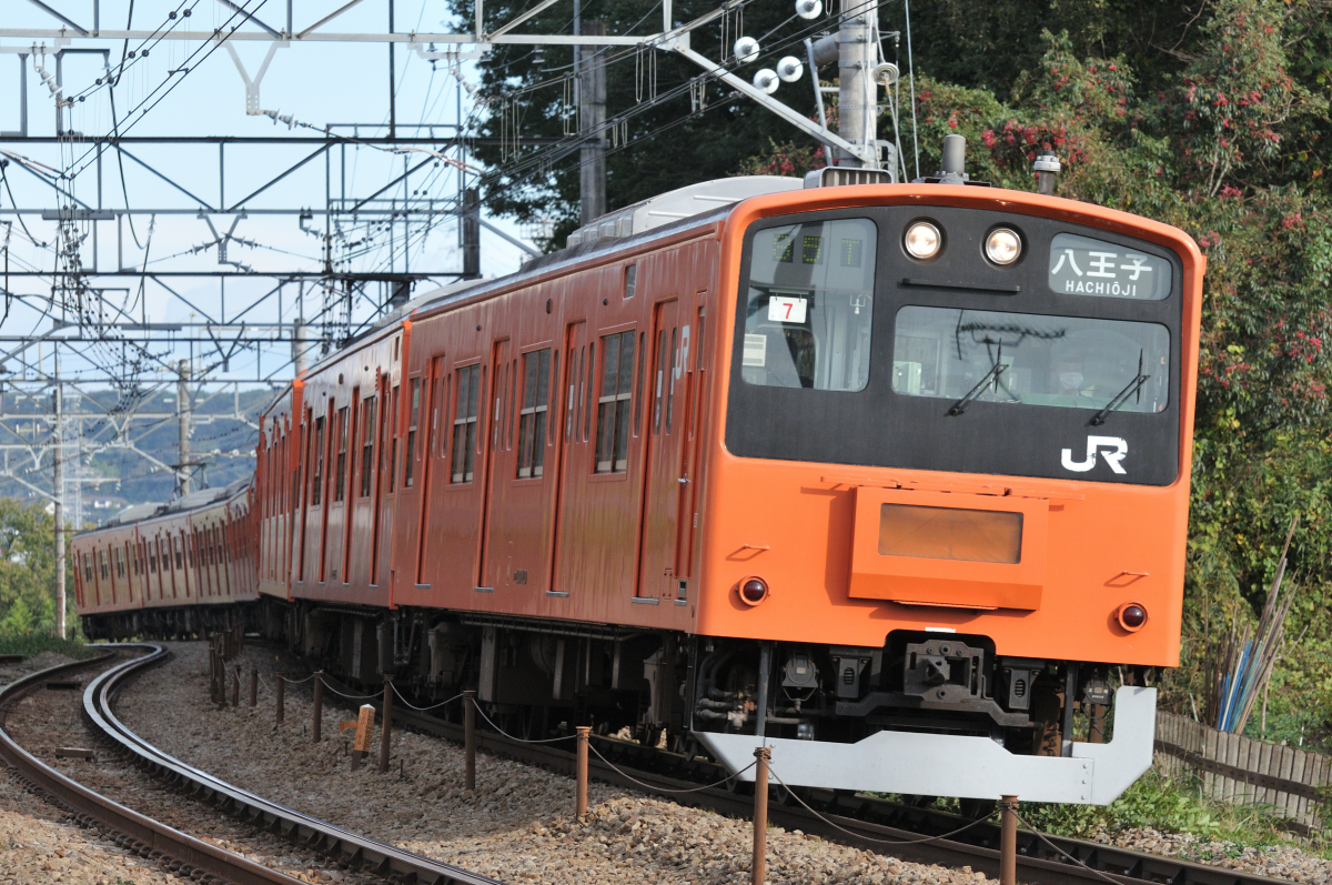 tamatetsuのblog【Archive-7】 国鉄201系電車（2009.11.4、中央本線）コメント