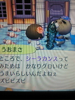 タマシギ のイケイケ日記 街へいこうよどうぶつの森 シーラカンスをうおまさへ
