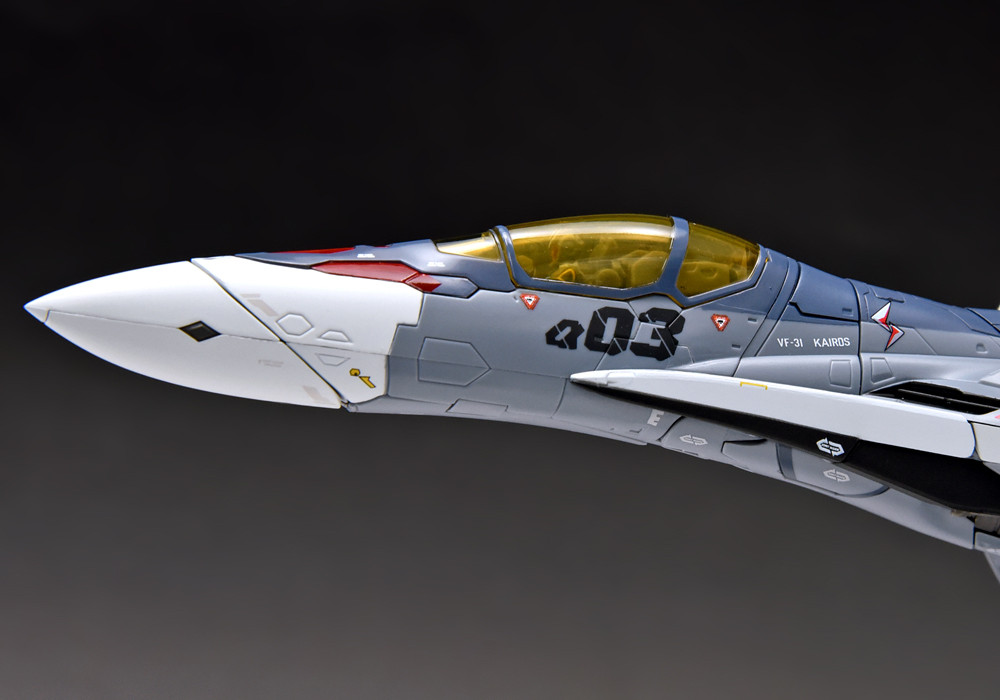 VF-31本来の姿！「DX超合金 VF-31A カイロス（一般機）」工場