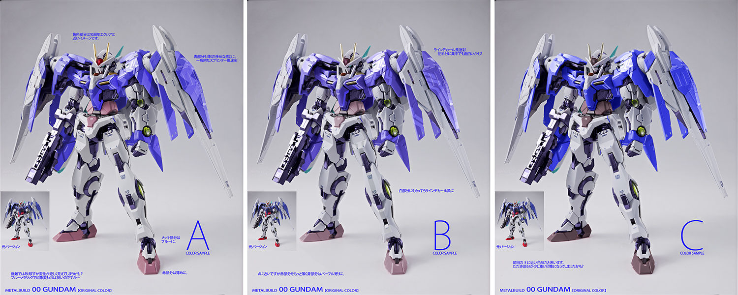 METAL BUILD ダブルオーライザー デザイナーズブルー Ver. 機動戦士ガンダム00(ダブルオー) 完成品 可動フィギュア TAMASHII NATION 2019&魂ウェブ商店限定 バンダイスピリッツ