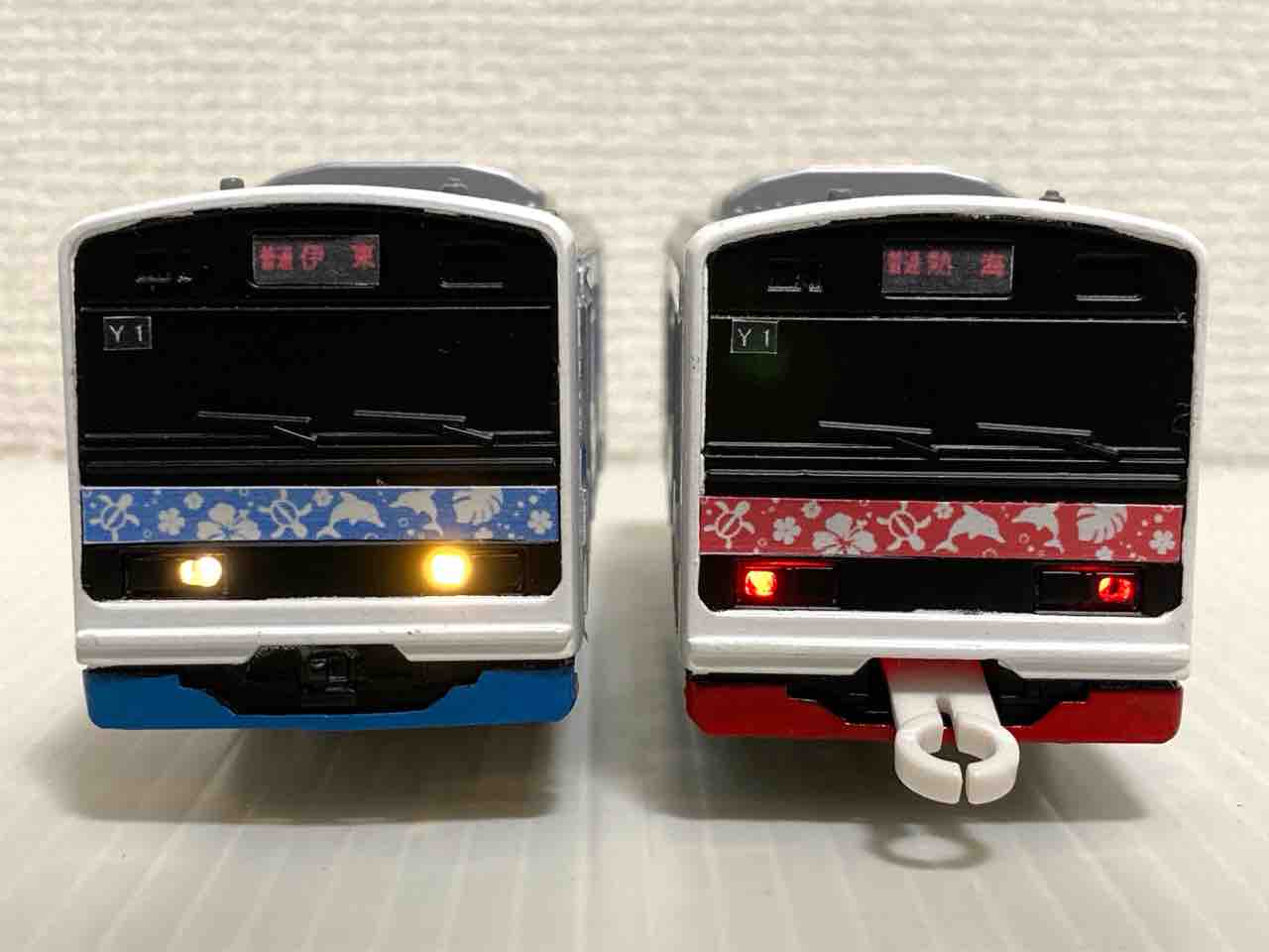 伊豆急行3000系Y1編成アロハ電車 : たまプラ検車区 伊豆急行3000系Y1編成アロハ電車 : たまプラ検車区