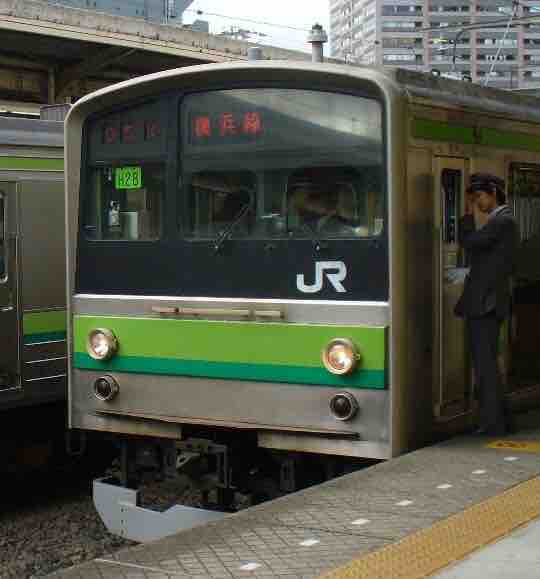 横浜線205系H28編成 : たまプラ検車区