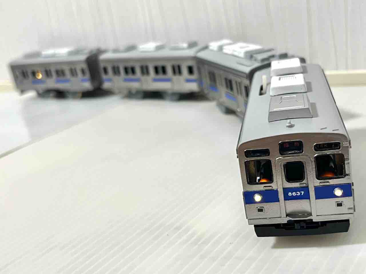 現状品 東急8500系8637編成4連 現状品 東急8500系8637編成4連 - メルカリ