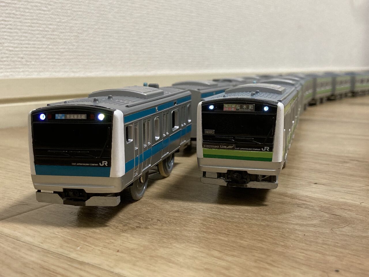 プラレール新作完成！京浜東北線E233系 : たまらん記録