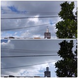 雲が…【たまの日記】