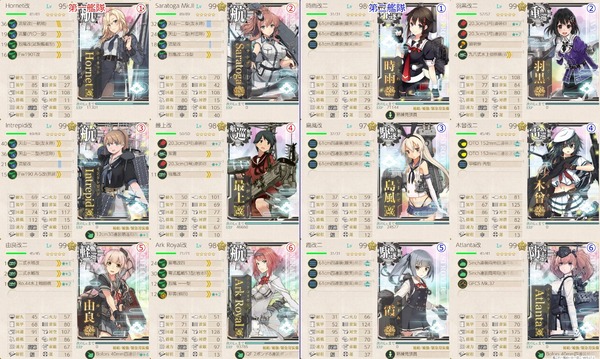 艦これ E4乙攻略中なんだけど こんな編成でラスダン抜けれる 艦これ速報 艦隊これくしょんまとめ