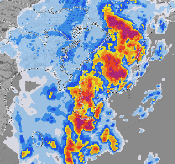 【艦これ＆一般】昨晩の千葉方面、雨スゴかったでちね・・・