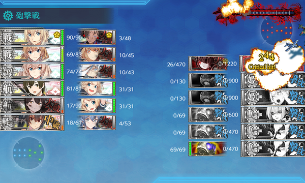 【艦これ】E5-4ラスダン、5連続撤退なんてかわいいもんよ