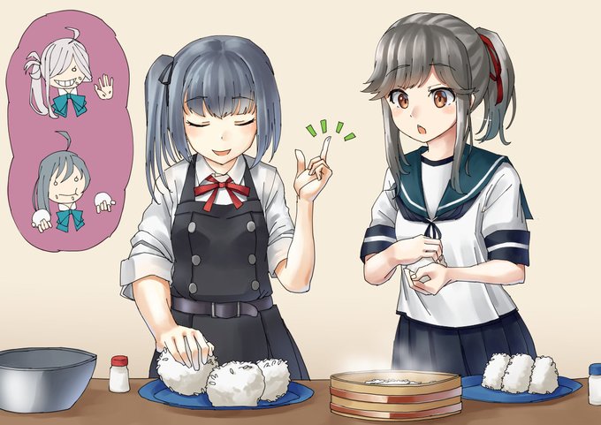 艦これ 霞先生のおにぎり教室 他なごみネタ アニメジャングル