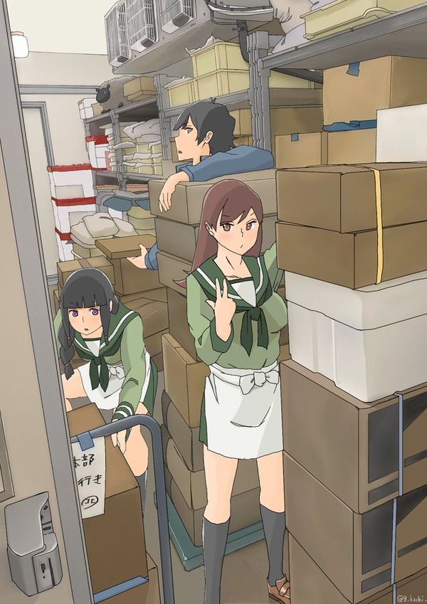 艦これ 倉庫整理任務中の大北 他なごみネタ ガルパンプラス艦これラブライフ 艦これ 倉庫整理任務中の大北 他なごみネタ ガルパンプラス艦これラブライフ