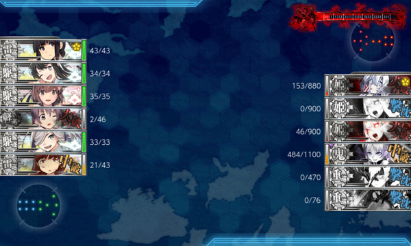 【艦これ】今回大井っちと北上さんに特効付いてる海域はだいぶ強いよね