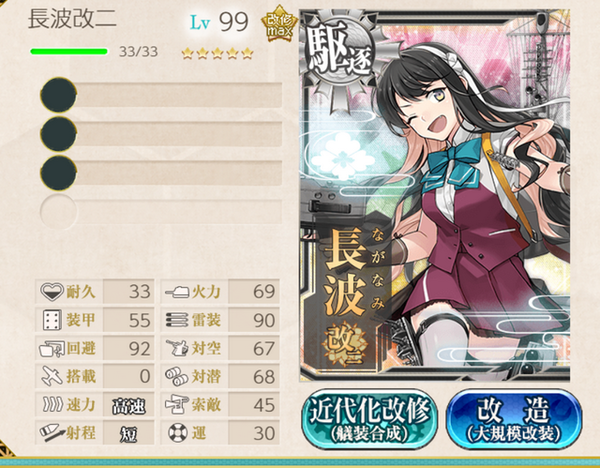 【艦これ】なんか改二補にするデメリットってあるんだっけ？