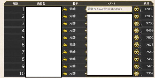 【艦これ】しーちゃんにはまず、演習や戦果画面の他提督のコメントON/OFF機能を追加してほしいの