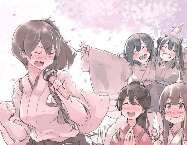 艦これ 正規空母の花見酒 他なごみネタ ガルパンプラス艦これラブライフ 艦これ 正規空母の花見酒 他なごみネタ ガルパンプラス艦これラブライフ