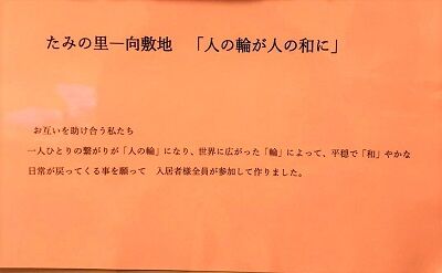 向敷地コメント