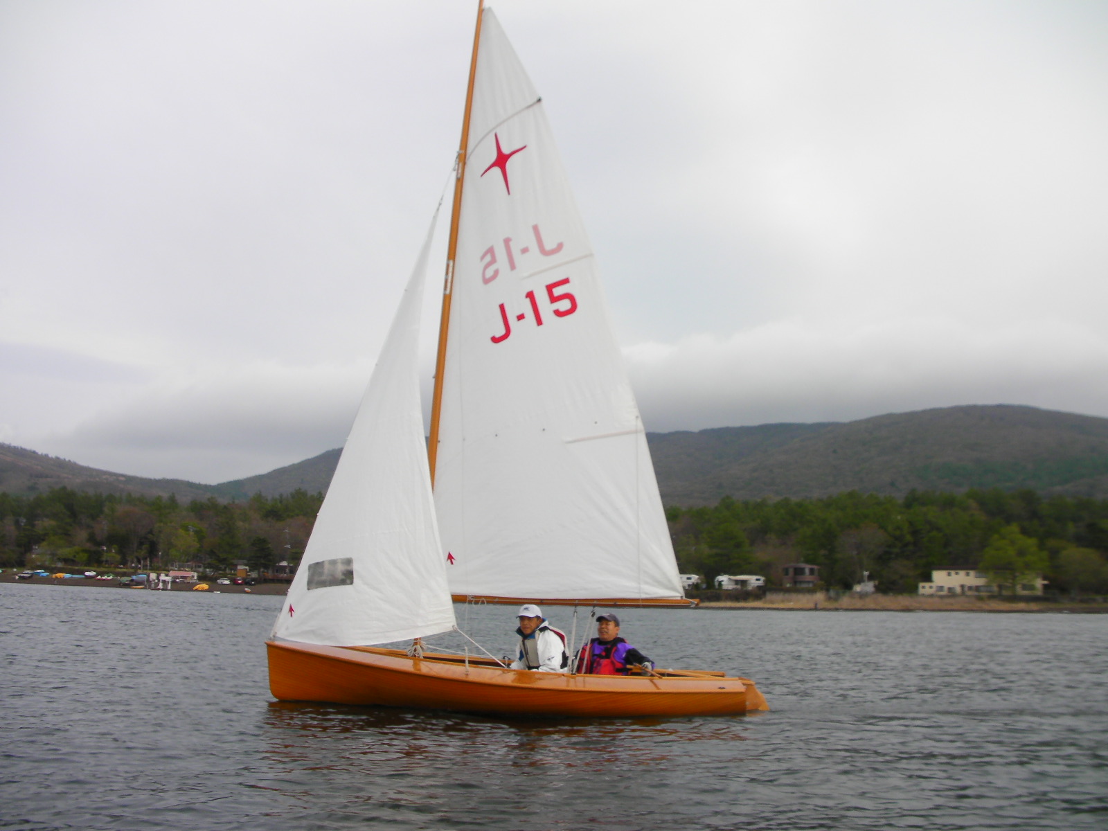 山中湖キャンプ セーリング 09 05 03 Enjoy Aqu Muse 141 A