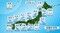 27日(月)の天気　九州から東北 大雨のおそれ　局地的に強く降り続く所も