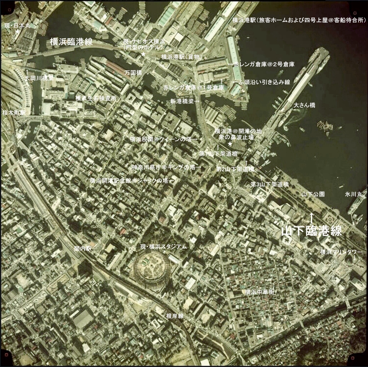ヨコハマ臨港線跡さんぽ 山下臨港プロムナード編 たむ道楽 ヨコハマ臨港線跡さんぽ 山下臨港プロムナード編 たむ道楽