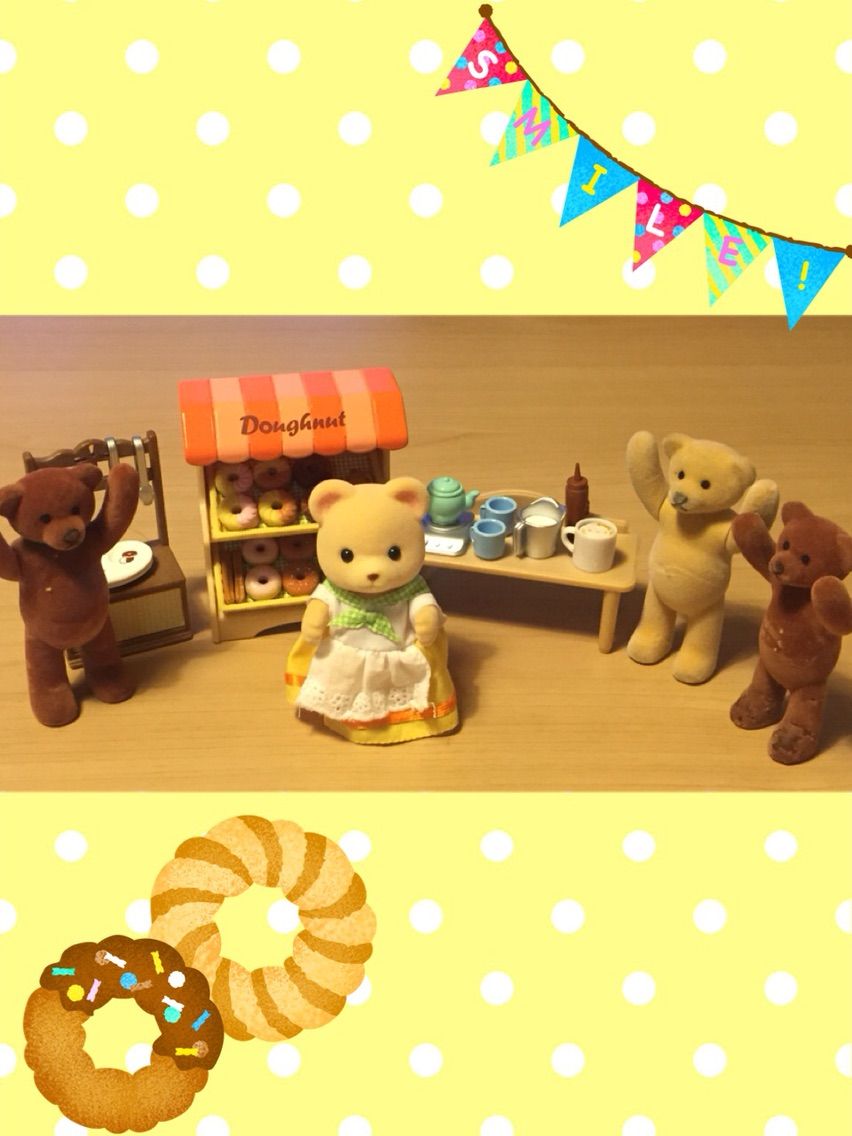 あげたてドーナツ屋さん 田村家のまんねんスコールo型雨女妻とその家族