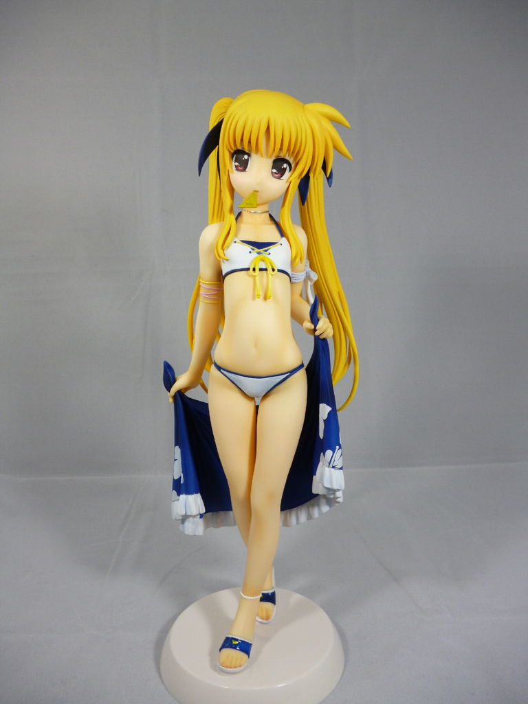 レビュー フェイト テスタロッサ水着ver 1 4スケールpvc製塗装済み完成品 たな たくの 同人童貞