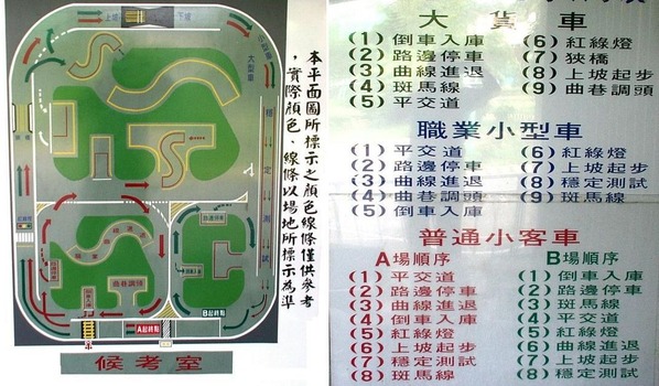 upl_基隆監理站考場地圖及順序表