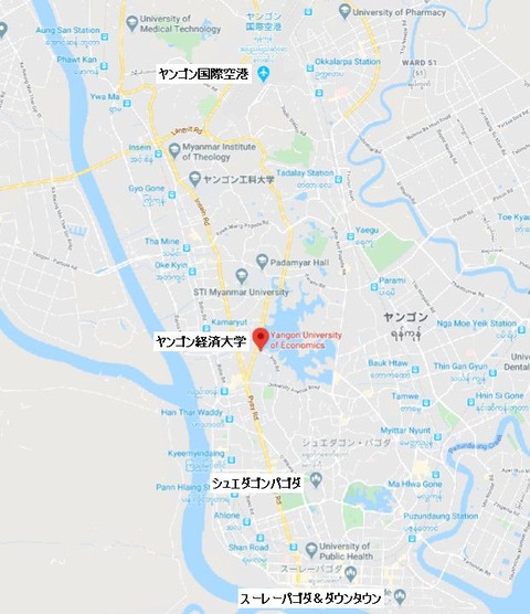 ヤンゴンMap