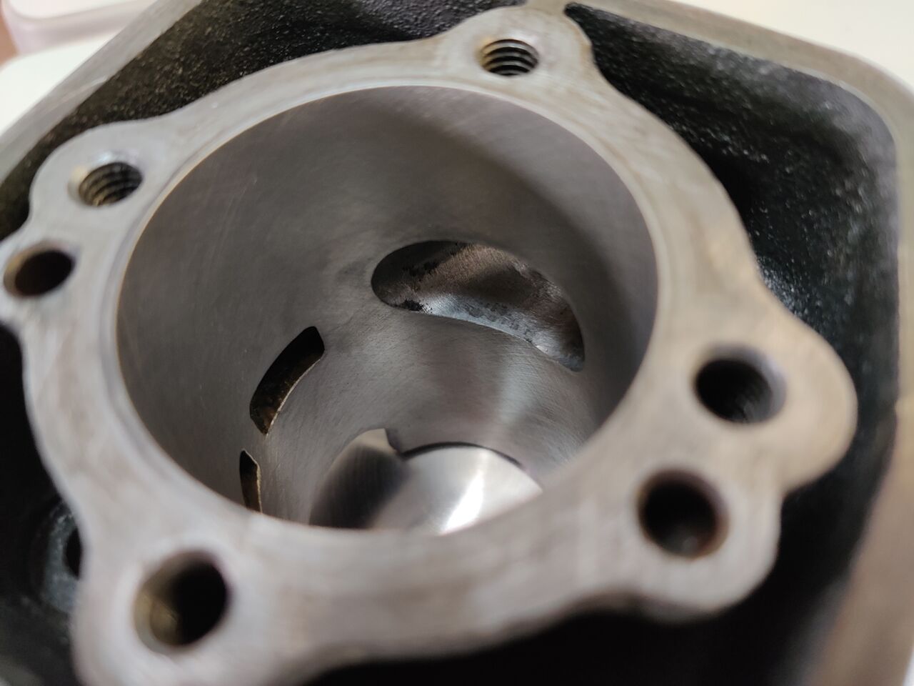 KSR-2 KSR80 エンジン ポート加工、ボアアップ済み