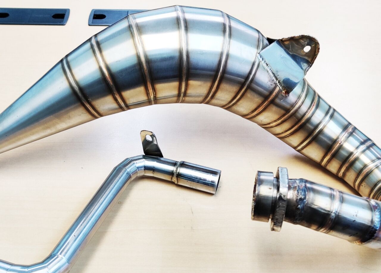 最終値下　カワサキ　KSR2 KSR80 純正　チャンバー　サイレンサー 最終値下 カワサキ KSR2 KSR80 純正 チャンバー サイレンサー
