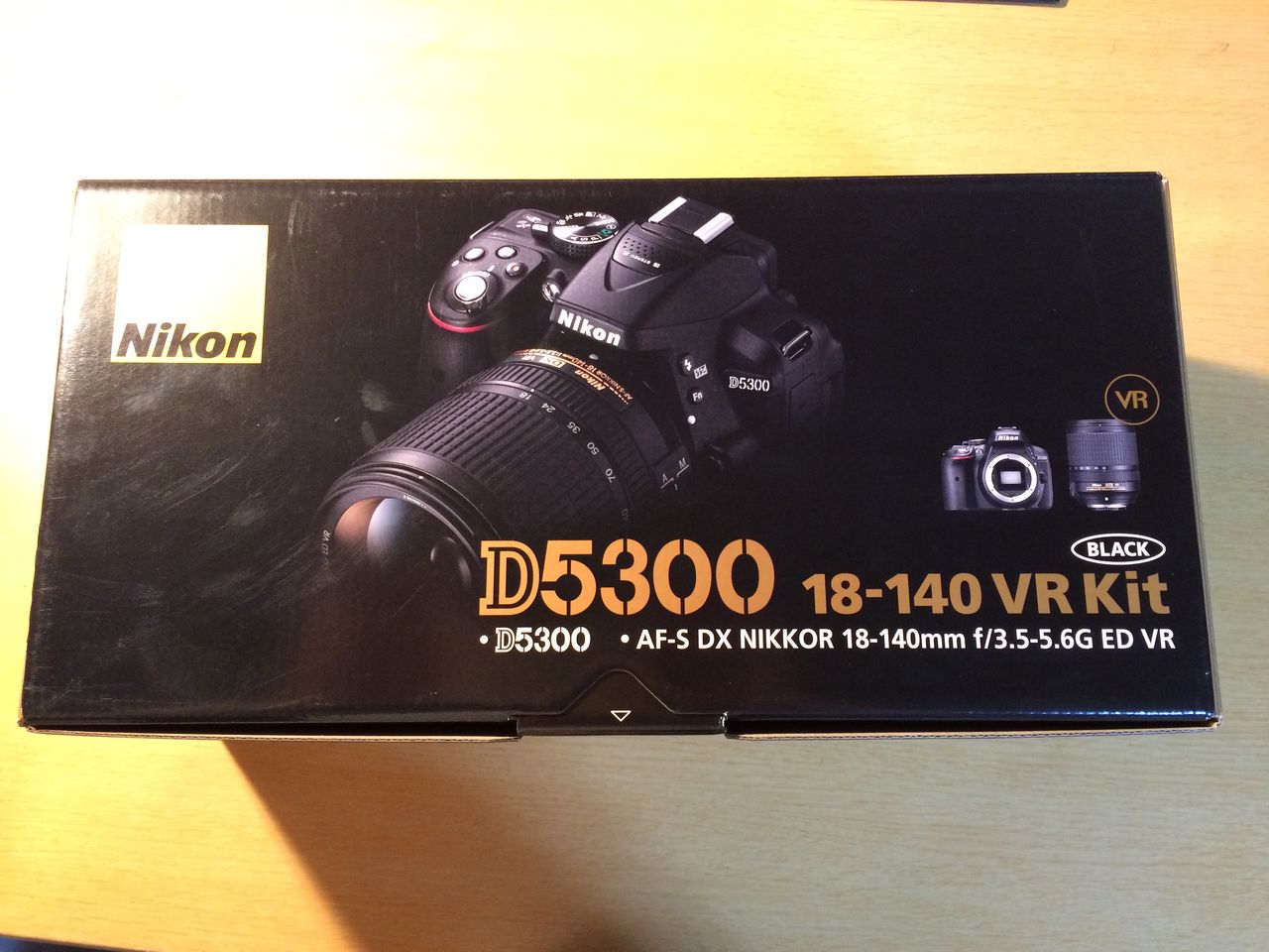 開封の儀 初めての一眼レフカメラ Nikon D5300 おっさん大学生のすすめ