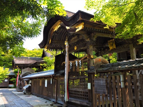 鍬山宮と八幡宮