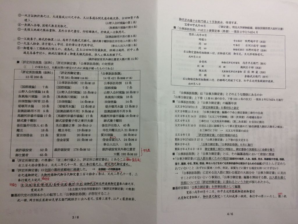 公事方御定書