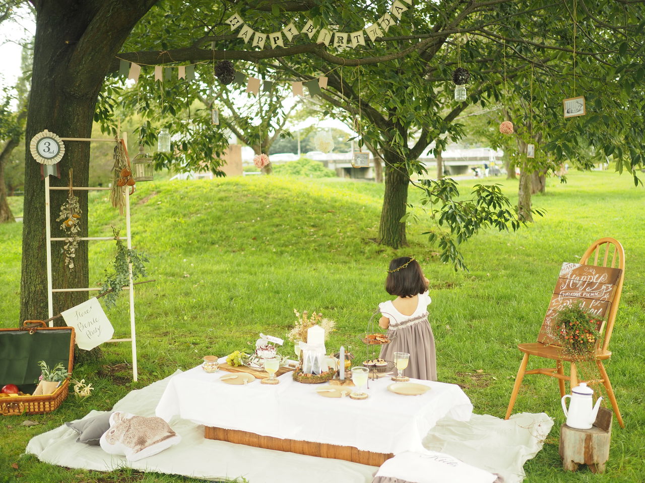 お誕生日のpicnic Party Marguerite お誕生日のpicnic Party Marguerite
