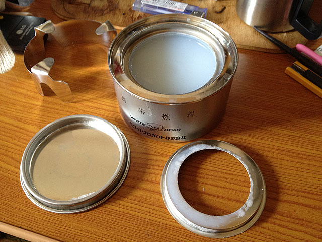 缶入り固形燃料 たにし大記録