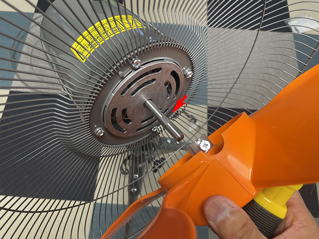 YUASA 45cmスタンド工業扇 YS-455T : たにし大記録