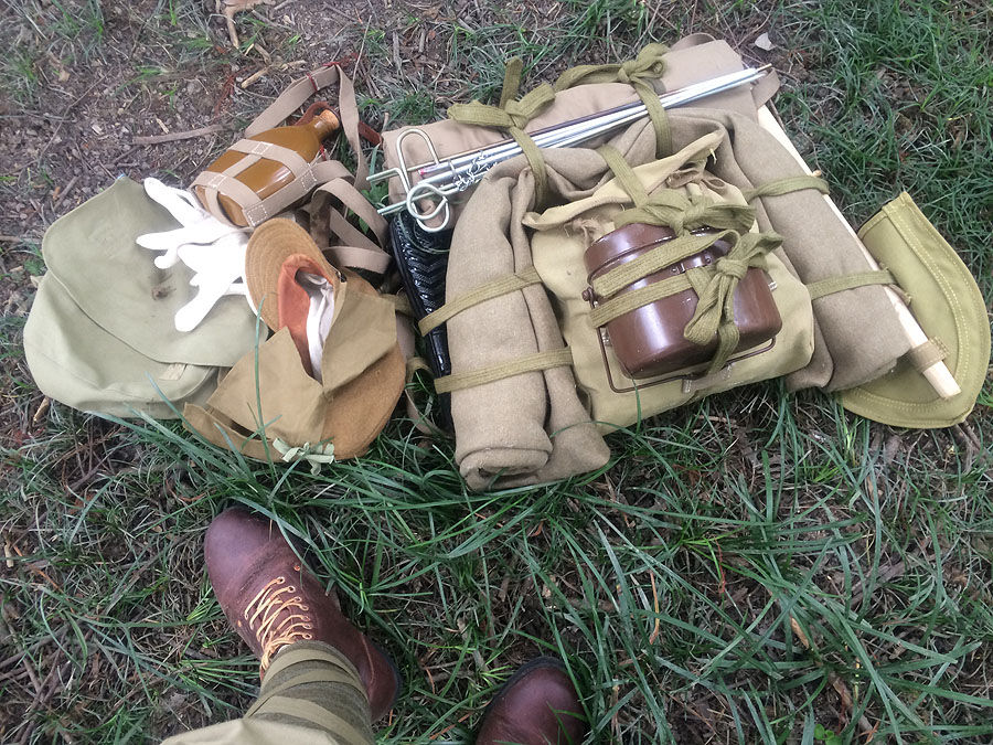 日本陸軍防寒飯盒覆いと飯盒(実物） 日本陸軍 兵用飯盒 複製品 大日本帝国 旧日本軍 | MilitaryX's STORE