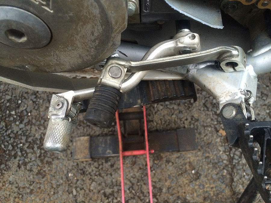Xr230シフトペダルの話 たにし大記録 Xr230シフトペダルの話 たにし大記録