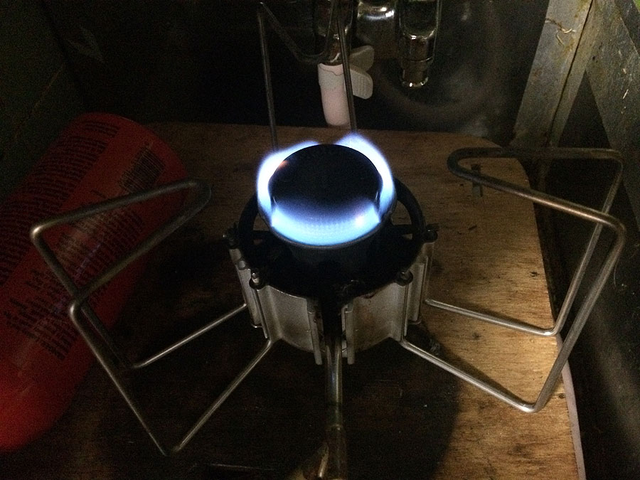 QuietStove Model 107 for MSRドラゴンフライ : たにし大記録