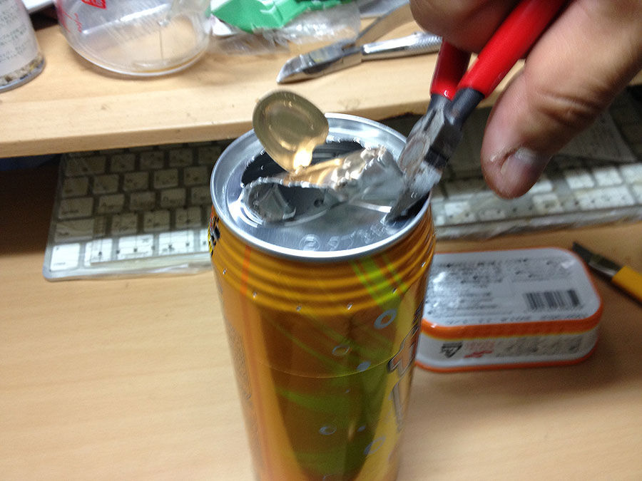 アルミ缶アルコールストーブ たにし大記録