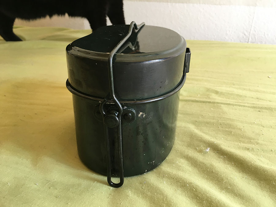 new top 食器付ハンゴー 3合 ニュートップ：3合飯盒 : たにし大記録