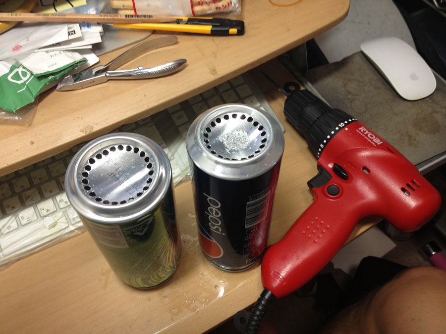 アルミ缶アルコールストーブ たにし大記録