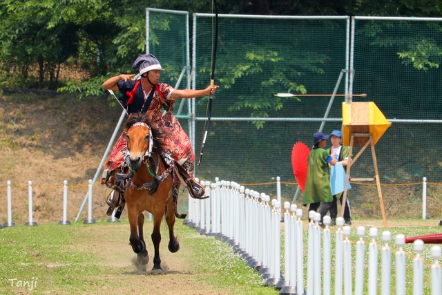 14　宮城県利府町スポーツ流鏑馬大会やぶさめ競技 Tanji