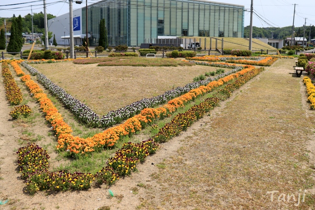 02画像　宮城県白石市、鷹巣第5公園の花壇、Tanji