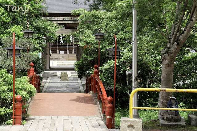 04　青麻神社、元茶屋の清水、三光滝、神橋、宮城県