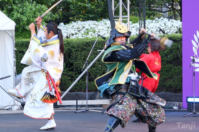 04　伊達武将隊演武・奥州仙台おもてなし集団、仙台青葉まつり