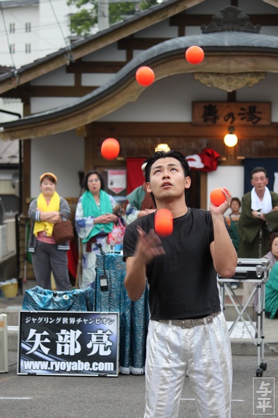 大道芸フェスティバルinとおがった・宮城県刈田郡蔵王町遠刈田温泉・画像・仙台人が仙台観光をしてるブログ・与平