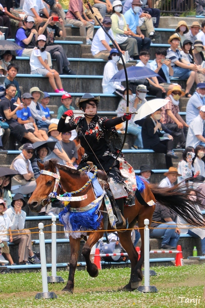 06　宮城県利府町スポーツ流鏑馬大会やぶさめ競技 Tanji