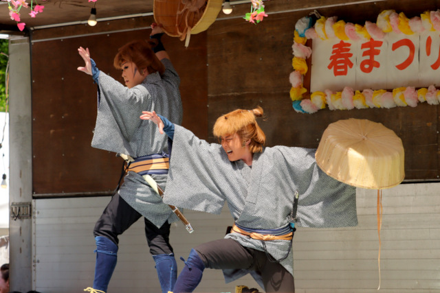 【横山不動尊春祭り】1/1 本祭の奉納演芸大会の写真｜宮城県登米市