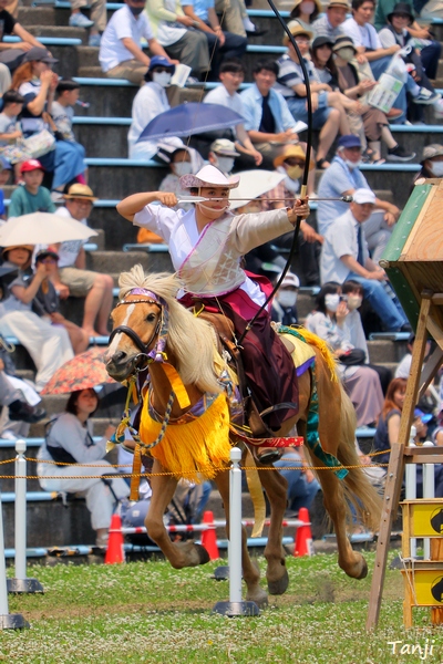 09　宮城県利府町スポーツ流鏑馬大会やぶさめ競技 Tanji
